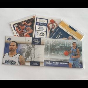 Lot of 5: Deron Williams Cards